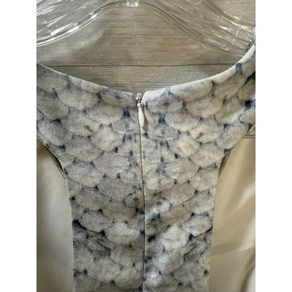 Snake Print Bodycon Midi Dress Women Size 8 By Faith In Love Polyester Blend Sle - Picture 3 of 10